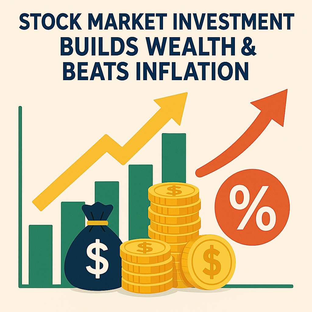How the Stock Market Investments beats the Inflation