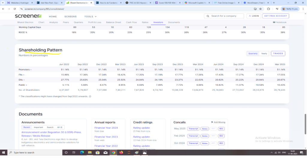PROMOTER HOLDING